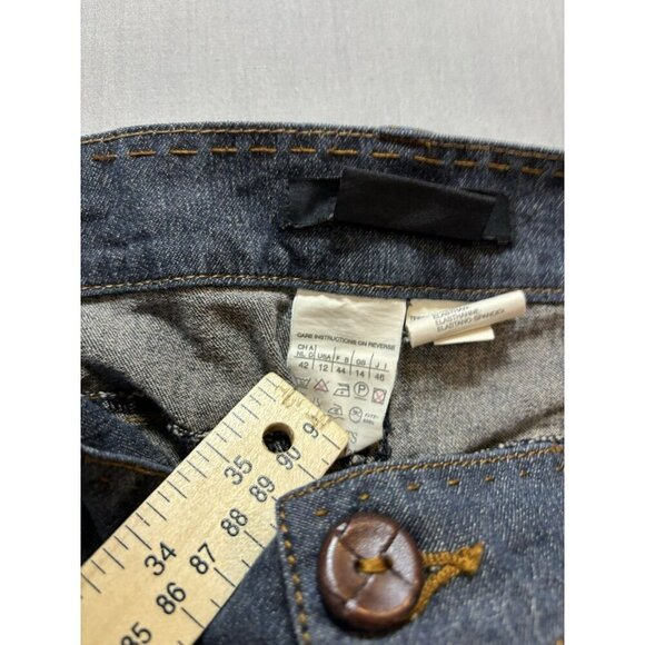 Max Mara weekend straight fit W9 stretch jeans US 12 32x33 - Picture 4 of 10